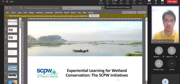 WEBINAR ON WETLAND CONSERVATION: A Learning Event for Cognizant Technology Solutions Philippines, Inc. (CTSPI)