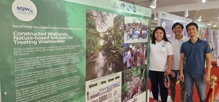 SCPW Showcases Constructed Wetlands as Nature-based Solution for Treating Wastewater at the World Water Day Exhibit 2024